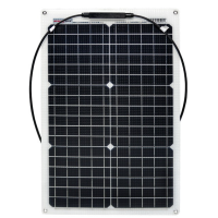 Panou solar fotovoltaic semiflexibil ETFE Marine 50W