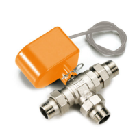 2134SUN vana de derivatie motorizata cu 3 cai pentru sisteme solare termice, 3/4” 230VAC - 5 fire