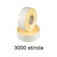 Role de etichete termice 30x15mm, 3000 et./rola