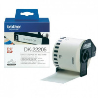 Banda continua hartie Brother DK22205, 62mm, 30.48m