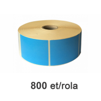 Role de etichete termice albastre 148x210mm, PANTONE 2707, 800 et./rola
