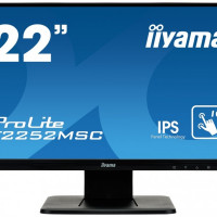Monitor touchscreen iiyama ProLite T2252MSC, 22", PCAP, IPS, negru