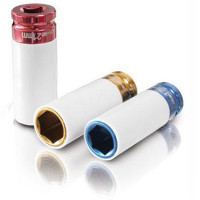 Set 3 buc. chei tubulare extra lungi 1/2", invelish plastic, Erba