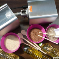 Presa electrica de ulei la rece extractie din soia 220 V