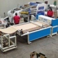 Masina automata de stantat plana, din rola