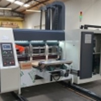 Tipar flexo 2 culori-stanta rotativa-vibrator-stacker ZYK 1014