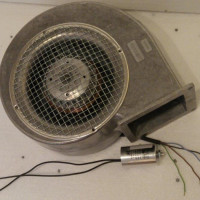 Ventilator cazan lemne Mescoli 8VF