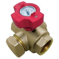 Robinet cu sfera multifunctional Herz, 1" Tur