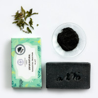 SAPUN NATURAL DETOX CU CARBUNE 100g - ten gras, acneic, punte negre