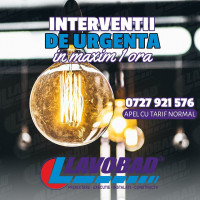 Apelati la serviciile de interventii electrice rapide non stop 24/24h 7 oferite de Lavobad®.