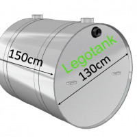 Fosa septica tricamerala 2000L, pentru 4 - 6 persoane