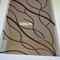 Grilaje din fier forjat AMPRENTAT