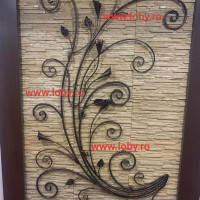 Decoratiune din fier forjat perete pentru casa