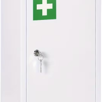 Dulap Medical Blocabil din Otel Alb, 890,00 RON