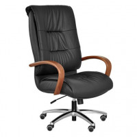 Fotoliu directorial din piele