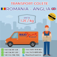 Transport colete ROMANIA-UK si UK-ROMANIA