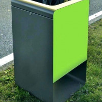 cos de gunoi metalic C18 / cos de gunoi parc C18 / cos gunoi stradal metalic C18