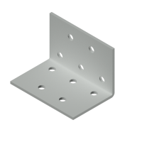 Coltar perforat (vinclu imbinare) 40x40x60_2mm