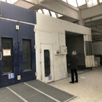 Vand zona de pregatire cu plenum ,colorbox