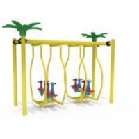 leagan metal dublu , hinta metal cu  scaune