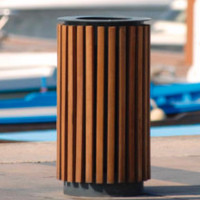 cos gunoi parc / cos de gunoi / mobilier urban