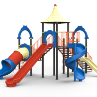 complex de joaca pentru copii , tobogan , leagan