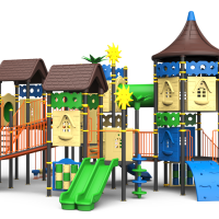 ansamblu de joaca pentru copii , tobogan spirala , tobogan tub , cataratoare , leagan