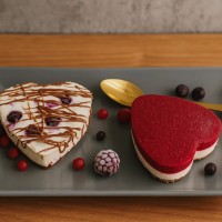 Inimioare cu Ciocolata si Zmeura – Raw Vegan, Fara Zahar, Fara Gluten