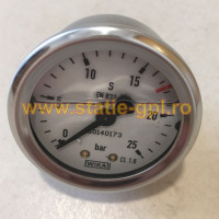 Manometru GPL D52 25bar Posterior