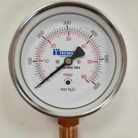 Manometru radial D100 0-60MBAR