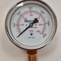 Manometru radial D100 0-600MBAR JP