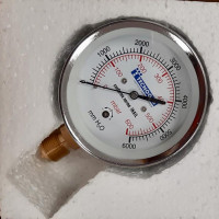 Manometru radial D63 1/4 0-600MBAR JP