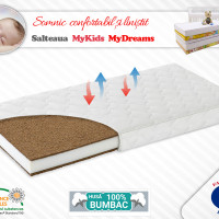 Saltea Fibra Cocos MyKids MyDreams II 120x60x12 (cm)