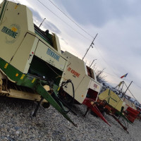Presa de balotat rotunda Krone KR 125