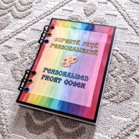Caiet Mecanic A5 cu Refill Rezerve Foi - Print Personalizat Fata-Verso