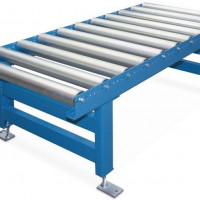 Conveior gravitational Heavy Duty cu role metalice Ø89mm