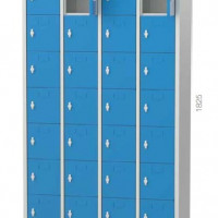 Dulap metalic cu 28 cusete, 1100x400x1825 mm