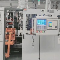 Vindem  o  masina de  suflat  flacoane HDPE ,  LDPE  , PP fabricata recent  in China