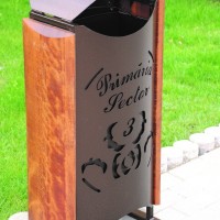 Cos de gunoi personalizat