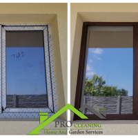 Curatare geamuri dupa constructor