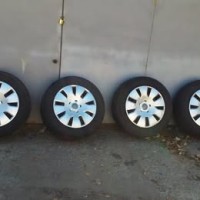 jante originale Audi,cu anvelope de iarna