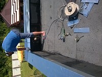 Reparatii si inlocuiri jgheaburi,burlane,aticuri bloc