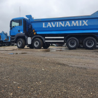 Inchiriere Man TGS 41.400 basculanta 4axe 8x4 bena 18mc