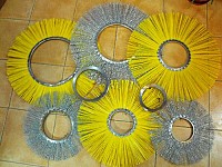 Perii tip inel pentru masini de maturat