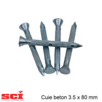 Cuie pentru beton 3.5 x 80 mm