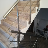 Balustrade din aluminiu eloxat