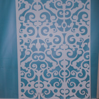 Panou decorativ cod:PE-L1 alb mat