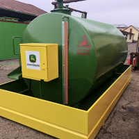 Rezervor 9000 litri doua culori John Deere