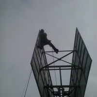 Servicii de alpinism utilitar in publicitate