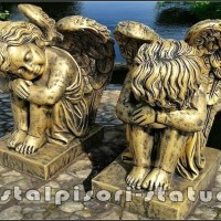 Set ingerasi adormiti, auriu antichizat, model S76.